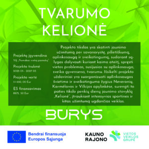 Tvarumo KELIONĖ